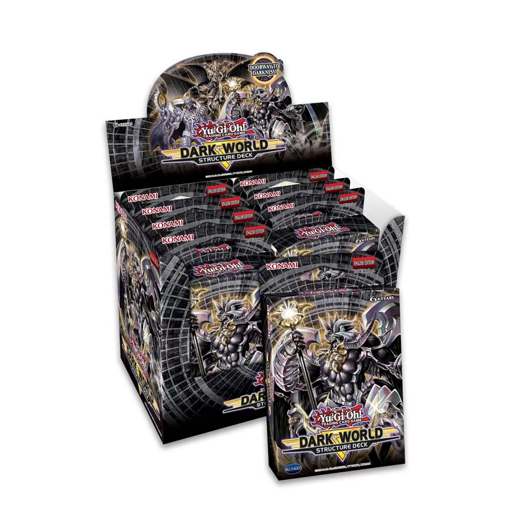 Konami Yu-Gi-Oh! Structure Deck: Dark World Display