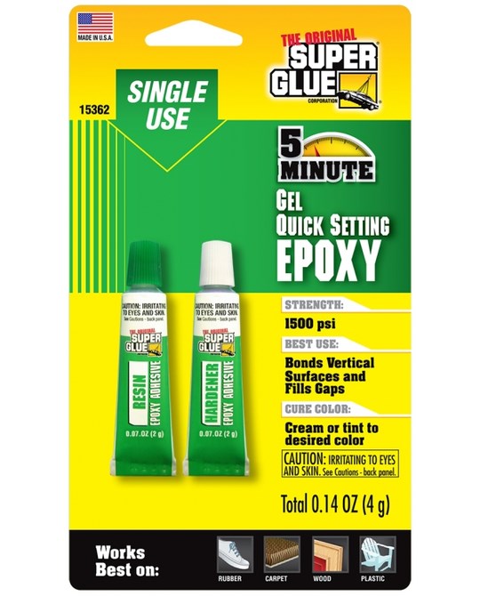 Super Glue 15362 5minEpoxy Gel(4g)use11710150 (8452854874349)