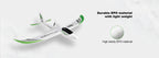 TopRC Hobby T1400RTF 1.4m Electric 4ch + Flight Controller Mode2 RC Glider - TRC1400RTF