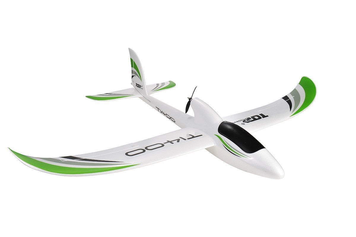 TopRC Hobby T1400RTF 1.4m Electric 4ch + Flight Controller Mode2 RC Glider - TRC1400RTF