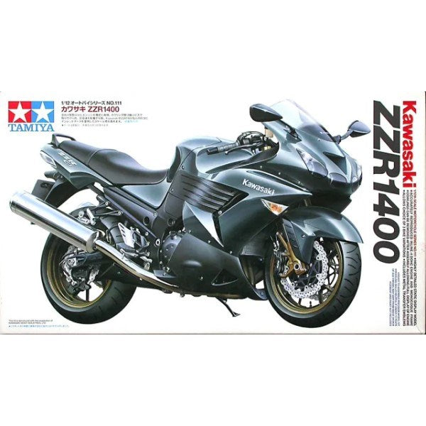 Tamiya 14111 1/12 Kawasaki ZZR1400 - Hobby City NZ (7577765708013)