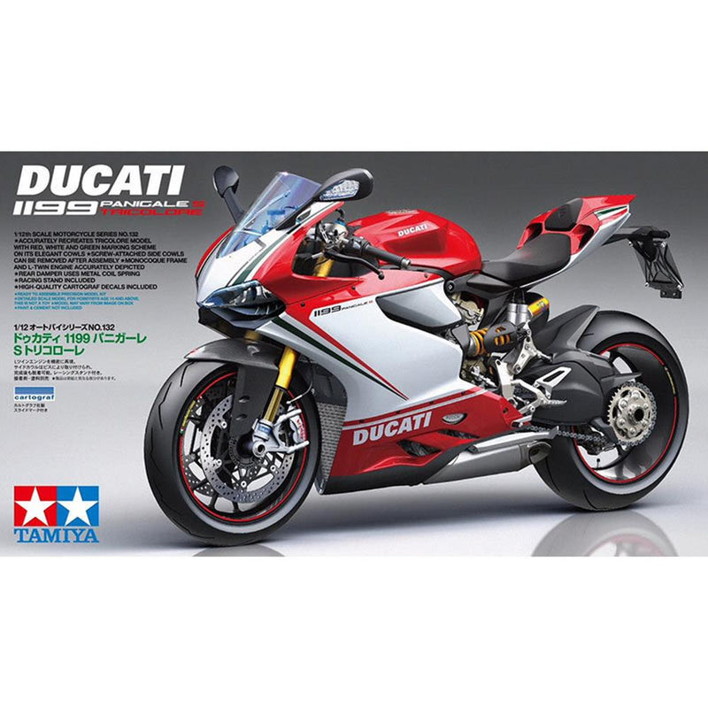 Tamiya 14132 1/12 1199 Panigale S Tricolore