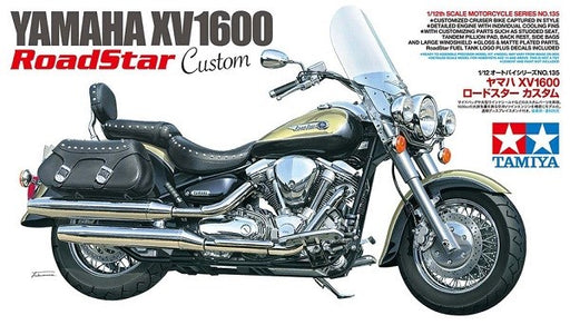 Tamiya 14135 1/12 Yamaha XV1600 Road Star Custom - Hobby City NZ (7927527473389)