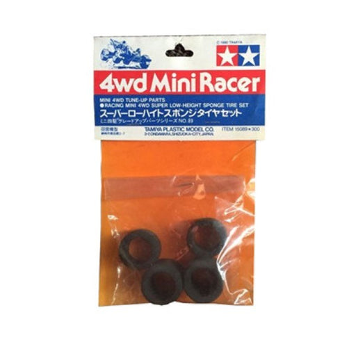 Tamiya 15089 MINI 4WD SUPER LOW SPONGETYRE - Hobby City NZ (769288273969)
