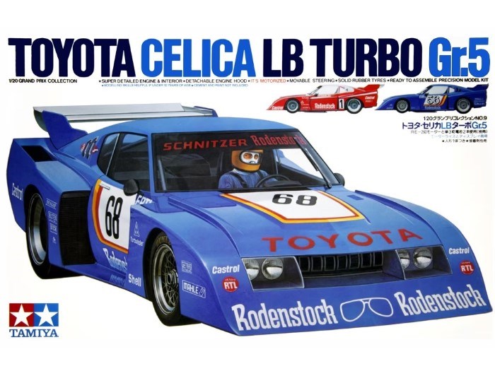 Tamiya 20072 1/20 Celica LB Turbo Gr.5 (8324825219309)