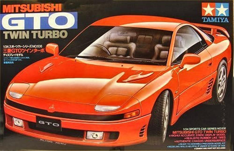 Tamiya 24108 1/24 MITSUBISHI GTO 4WS (8324643684589)
