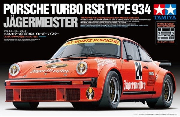 Tamiya 24328 1/24 Porsche Turbo RSR Type 934 - Jagermeister (8278285582573)