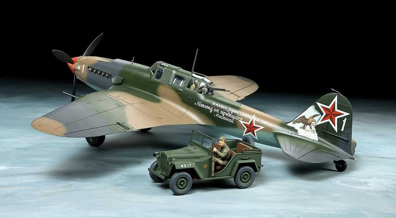 Tamiya 25212 1/48 IL-2 & GAZ-67B