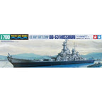 Tamiya 1/700 USN Battleship USS Missouri (BB-63)