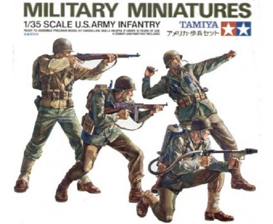 Tamiya 35013 1/35 U.S. Army Infantry (8324825284845)