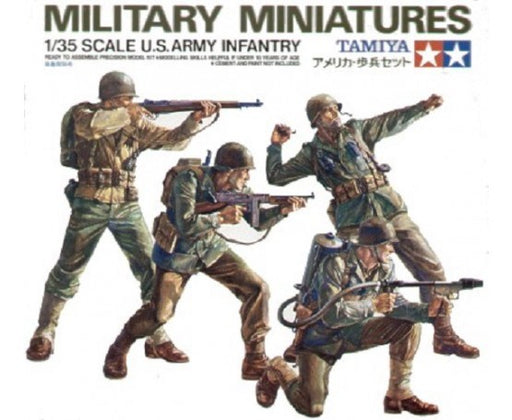 Tamiya 35013 1/35 U.S. Army Infantry (8324825284845)