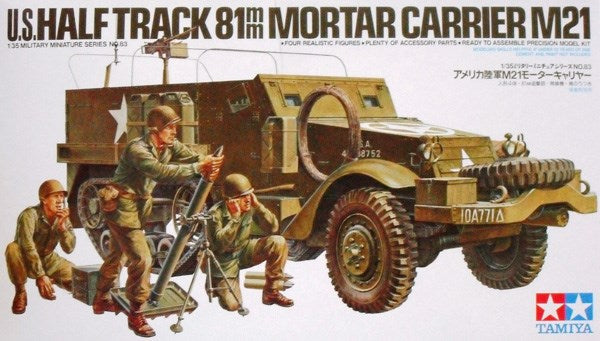 Tamiya 35083 1/35 U.S. Mortar Carrier M21 (8324825448685)