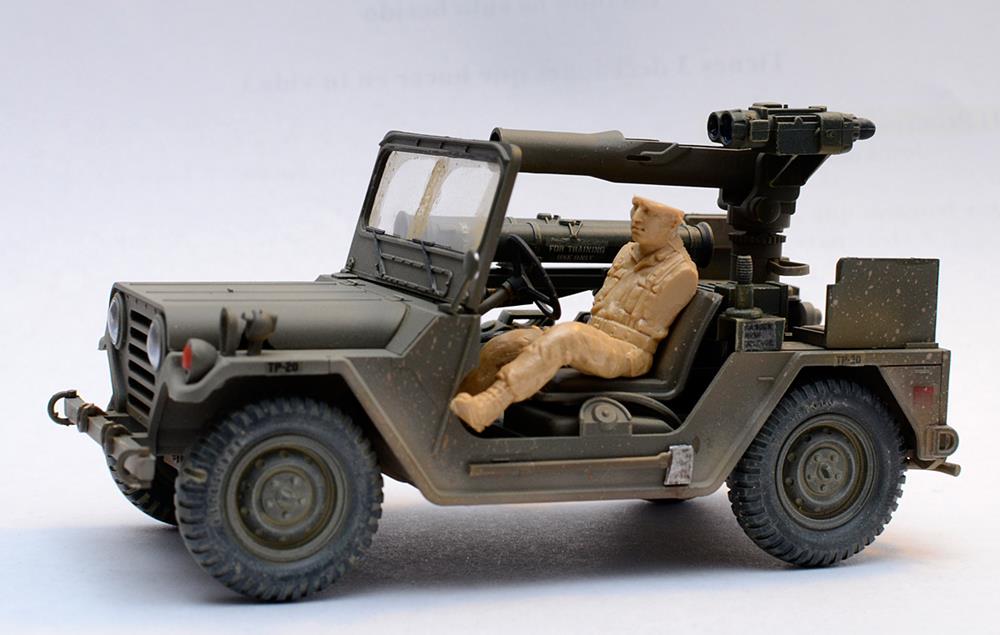 Tamiya 35125 1/35 M151A2 w/Tow Missile (7576142414061)