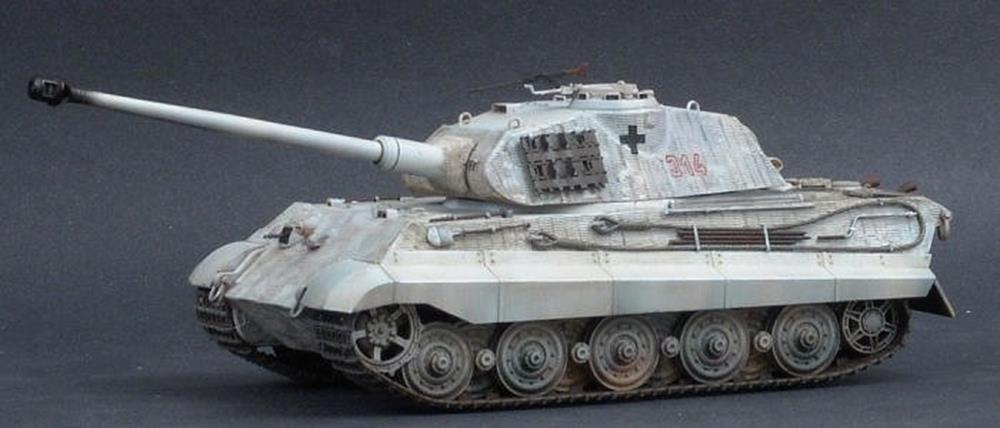Tamiya 35169 1/35 K. Tiger Porsche Turret (8324642865389)
