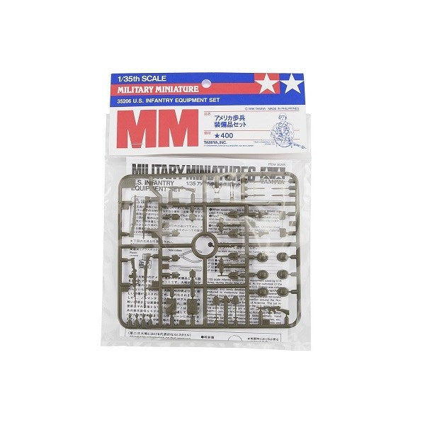 Tamiya 35206 1/35 U.S. Infantry Equipment Set (8278328639725)