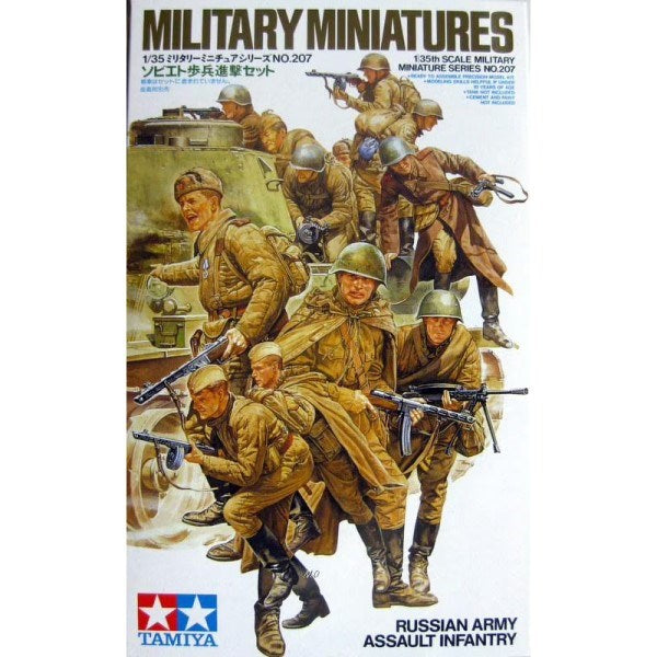 Tamiya 35207 1/35 Russian Army Assault Infantry (8324804083949)