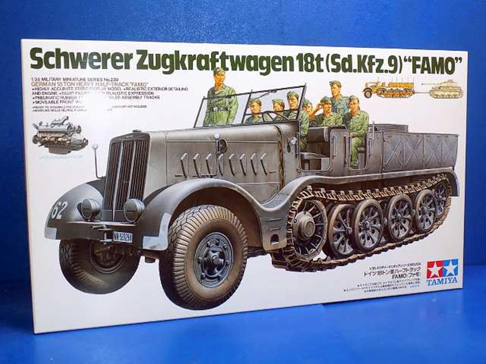Tamiya 35239 1/35 German 18 ton Half-Track FAMO (8324642439405)