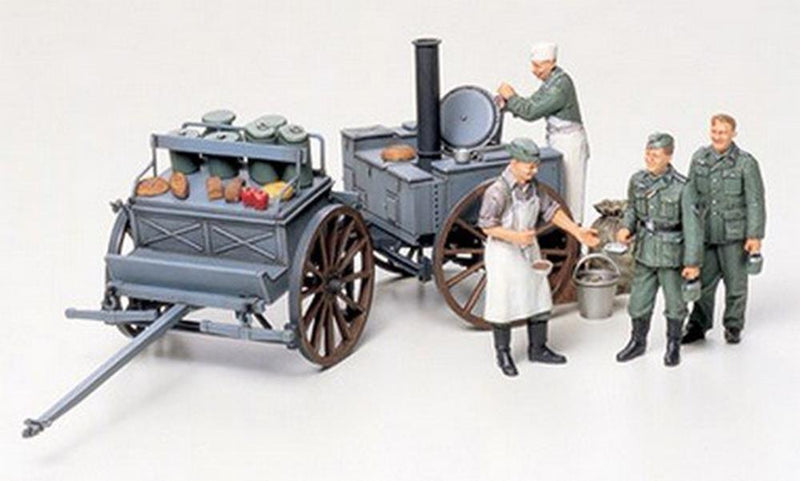 Tamiya 35247 1/35 German Field Kitchen Scenery (8324643717357)
