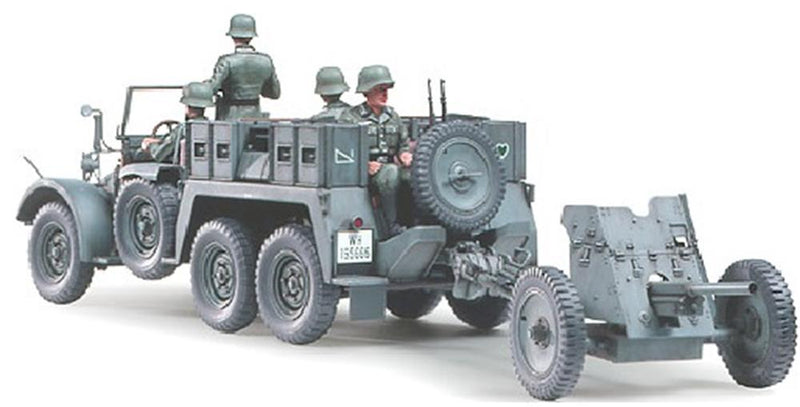 Tamiya 35259 1/35 Krupp Towing Truck w/37mm Pak