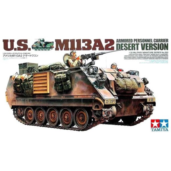 Tamiya 35265 U.S. M113A2 Armored Personnel Carrier - Desert Version (8143291056365)