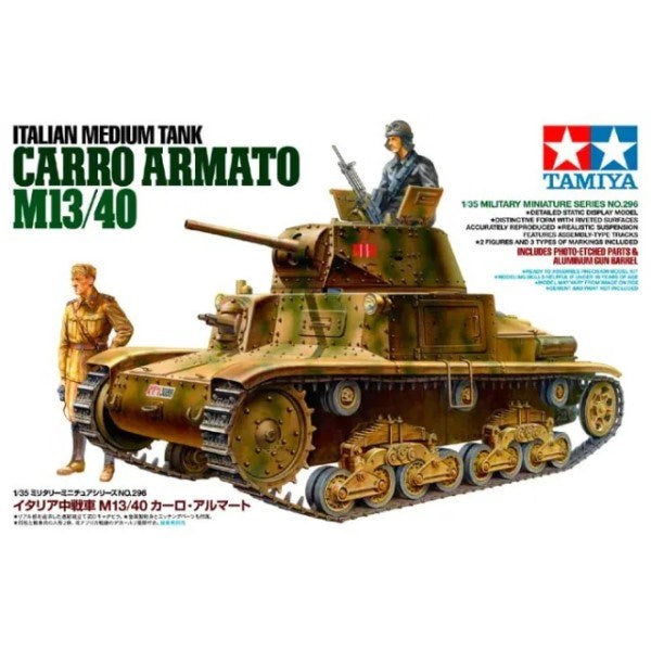 Tamiya 35296 Italian Medium Tank Carro Armato M13/40