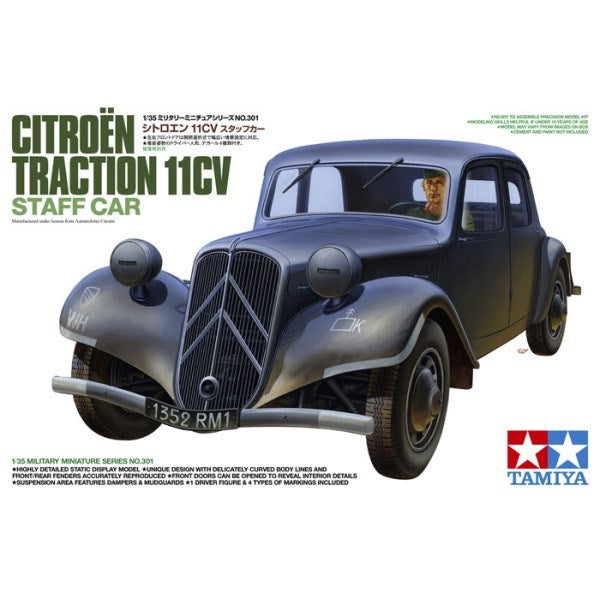Tamiya 35301 1/35 Citroen Traction 11CV Staff Car