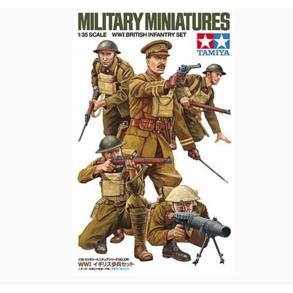 Tamiya 35339 1/35 WWI British Infantry Set (8324643782893)