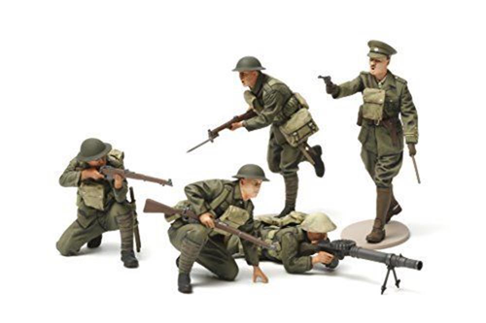 Tamiya 35339 1/35 WWI British Infantry Set (8324643782893)