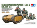 Tamiya 35357 1/35 Ger. Pioneer & Goliath (767728484401)