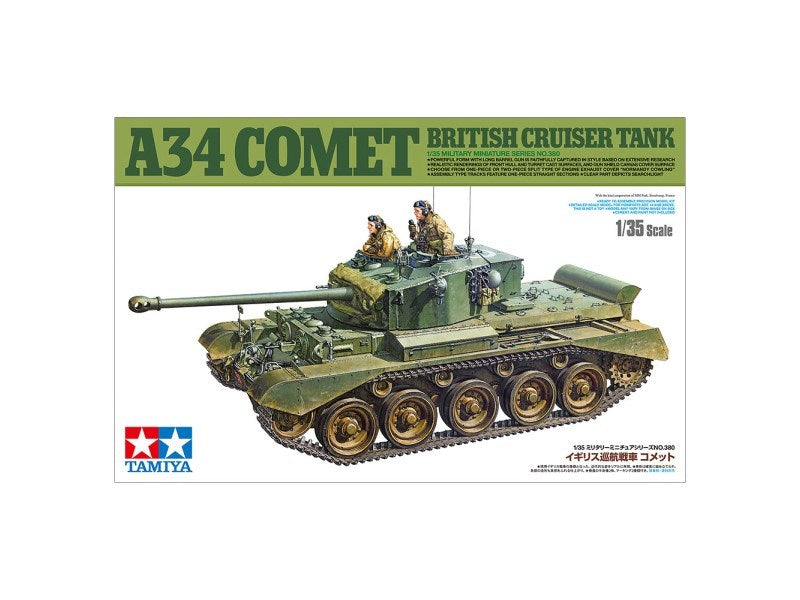 Tamiya 35380 1/35 A34 Comet - British Cruiser Tank (8126904893677)