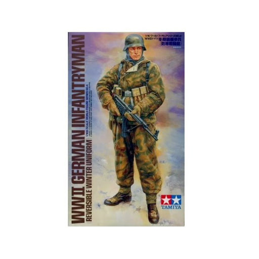 Tamiya 36304 1/16 WWII German Infantryman (Reversible Winter Uniform) - Hobby City NZ (7577770721517)