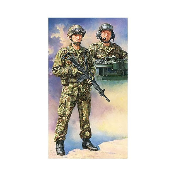 Tamiya 36316 1/16 Japan Ground Self Defense Force Tank Crew Set