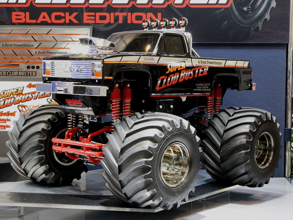 Tamiya 47432 1/10 R/C "BLACK" SUPER CLOD BUSTER (8941166625005)