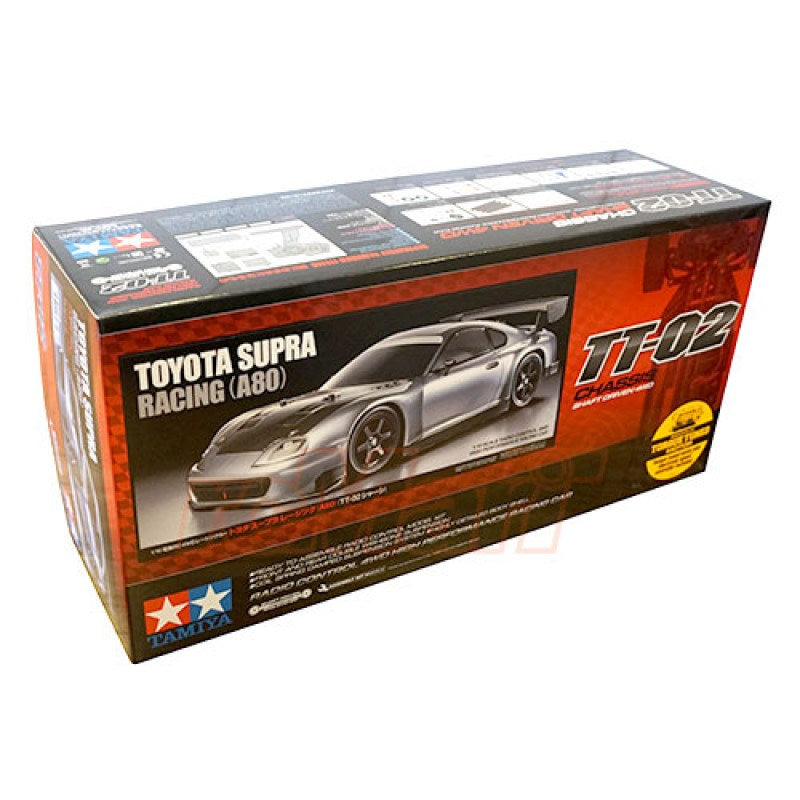 Tamiya 47433 1/10 R/C SUPRA RACING (A80) TT-02 - Hobby City NZ