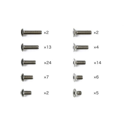 Tamiya 47464 TD4 Titanium Screw Set - Hobby City NZ