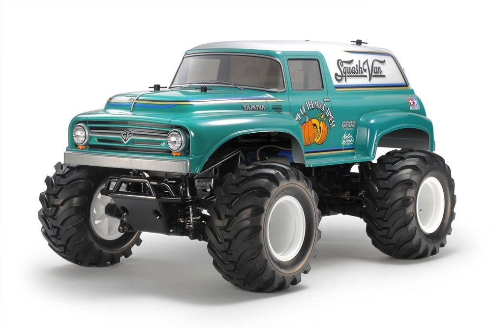 Tamiya 47497 Squash Van GrnWhi PB (GF-02) (8649074606317)
