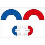 Tamiya Mini 4WD Japan Cup JR Circuit Curve Section Set