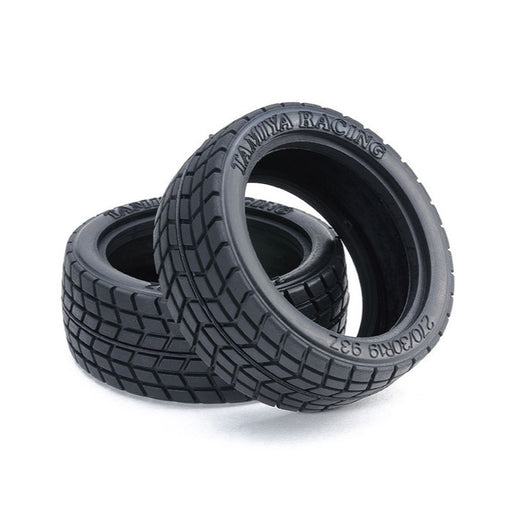 Tamiya 50419 Racing Radial Tire Set (1 Pair) - Hobby City NZ