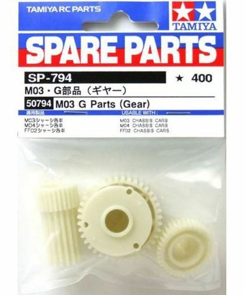 Tamiya 50794 M03 G Parts (Gear) Bag - Hobby City NZ