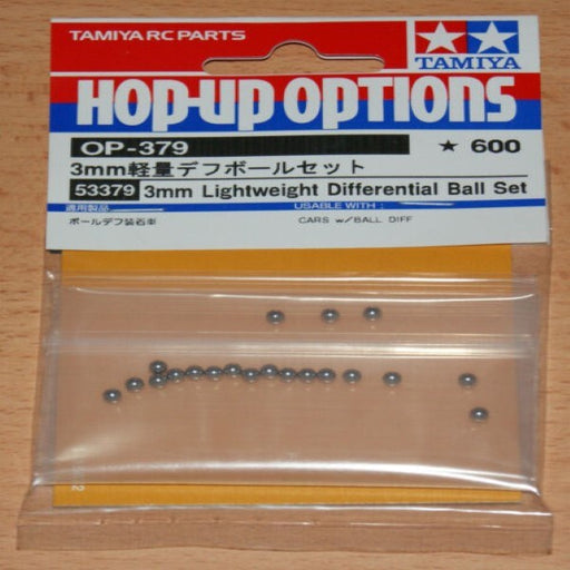 Tamiya 53379 	3MM LIGHTWEIGHT DIFF BALL SET - Hobby City NZ