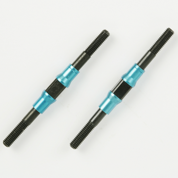 Tamiya 53943 Hard Turnbuckle Shaft Set 3x46mm - DF-02/DF-03 (2pcs) (8442889502957)