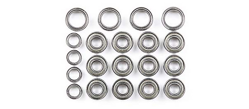 Tamiya 54025 TT-01 Type E Ball Bearing Set (20 Bearings) - Hobby City NZ