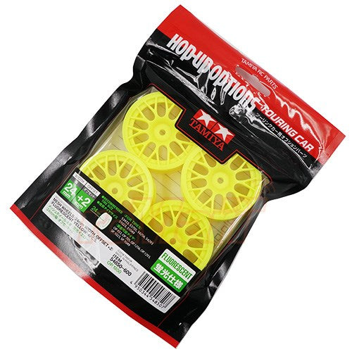 Tamiya 54850 24mm Mesh Wheels +2 FlYel *4 - Hobby City NZ