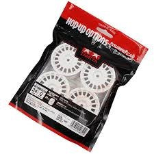Tamiya 54851 24mm RallyDish Wheels 0 Whi *4 (8294591725805)