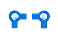 Tamiya 54955 TC-01 Aluminium Rocker Arms - Blue Anodized (1 Pair) (8278287417581)