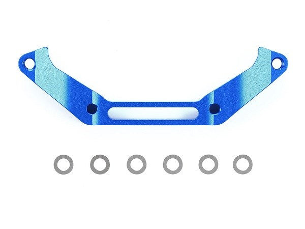 Tamiya 54957 TC-01 Aluminum Steering Bridge (Blue Anodized) - Hobby City NZ