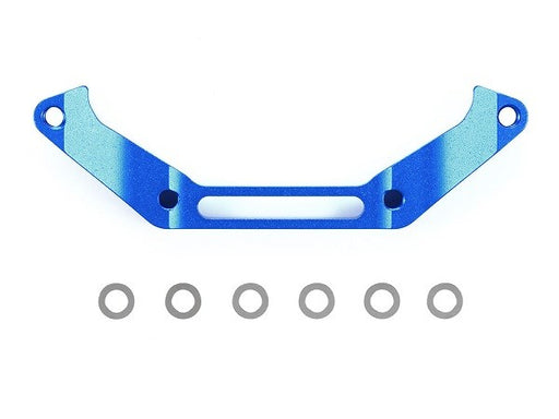 Tamiya 54957 TC-01 Aluminum Steering Bridge (Blue Anodized) - Hobby City NZ