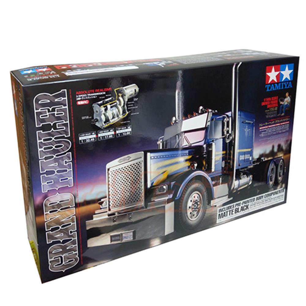 Tamiya 56356 Grand Hauler (Matte Black) (8442887733485)