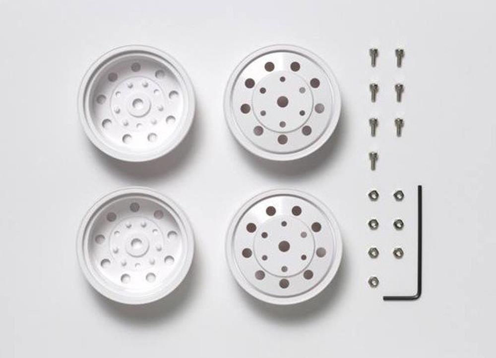 Tamiya 56542 R Wheels (22mm) White (8941165052141)