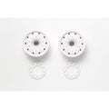 Tamiya 56544 1/14 Tractor Truck Wheels - 30mm Wide White (2pcs) (8324805001453)